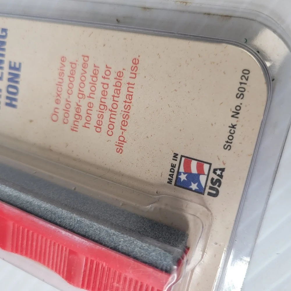 Lansky Sharpening Hone Coarse Grit Knife Sharpener Stone Stock S0120 NEW SEALED